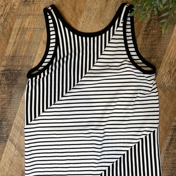 Rebecca Minkoff Brady Jersey Tank Dress Striped - Picture 7 of 9